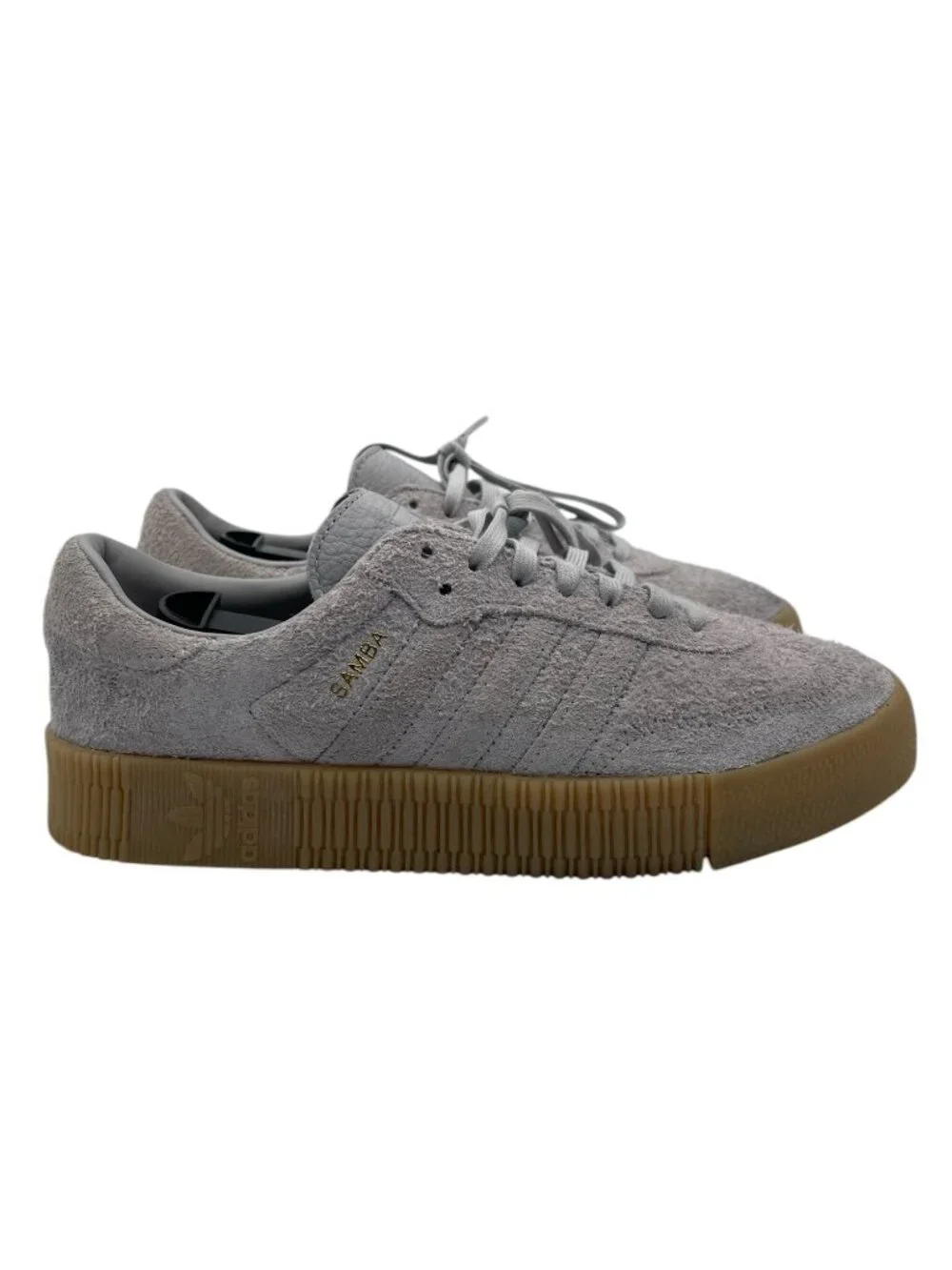 Adidas SambaRose WOMEN'S SZ 9 shoes 'GRAY GUM' B37860